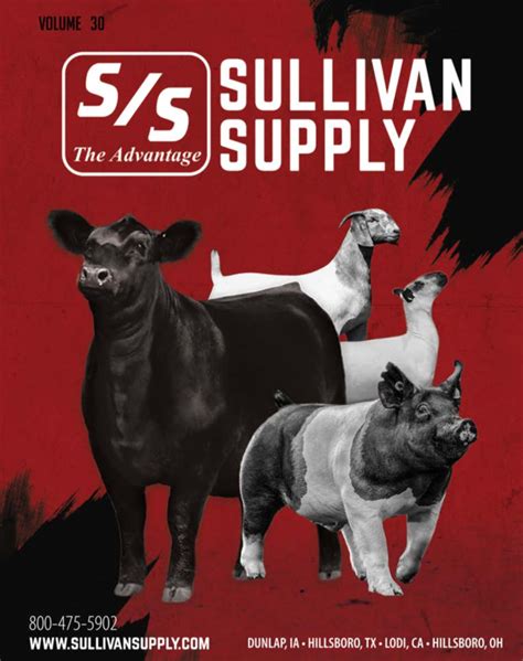 Sullivans show supply - Sullivan Supply Supplements When cultivating the healthiest, most vibrant animals in the livestock show industry one name stands out as a beacon of quality and expertise: Sullivan Supply. With a legacy rooted in dedication to the agricultural community, Sullivan Supply has consistently delivered innovative solutions that elevate the well …